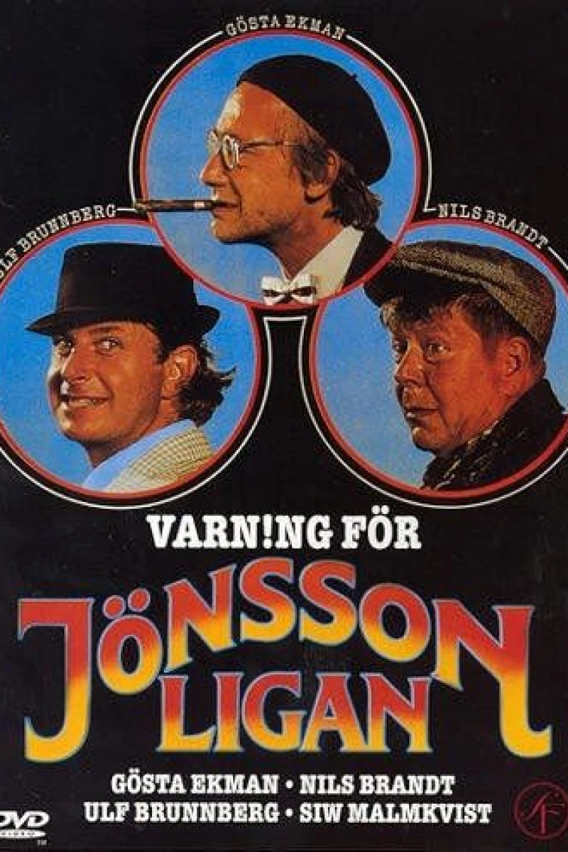 Jønssonligan 01 - Varning for Jonssonligan Plakat