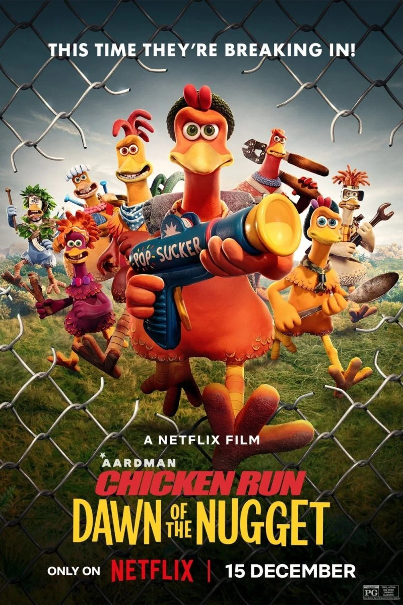 Flukten fra hønsegården: Nuggets uten nåde Plakat