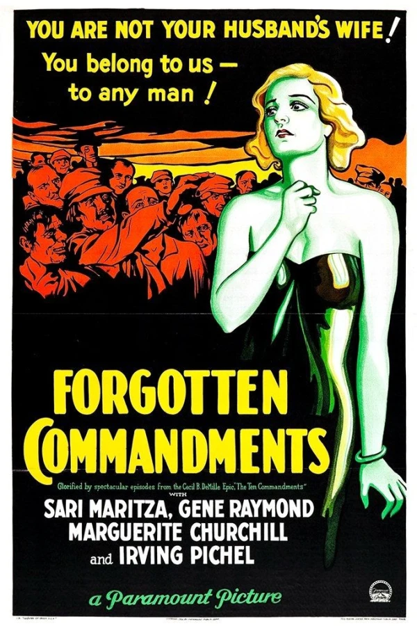 Forgotten Commandments Plakat