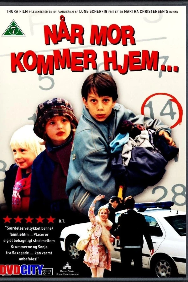 Når mor kommer hjem... Plakat