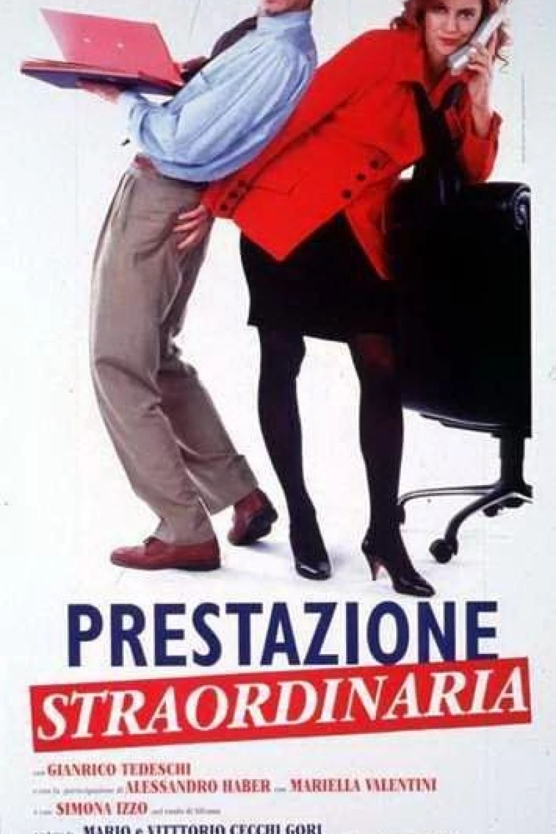 Prestazione straordinaria Plakat