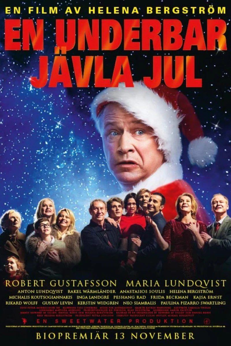 En underbar jävla jul Plakat