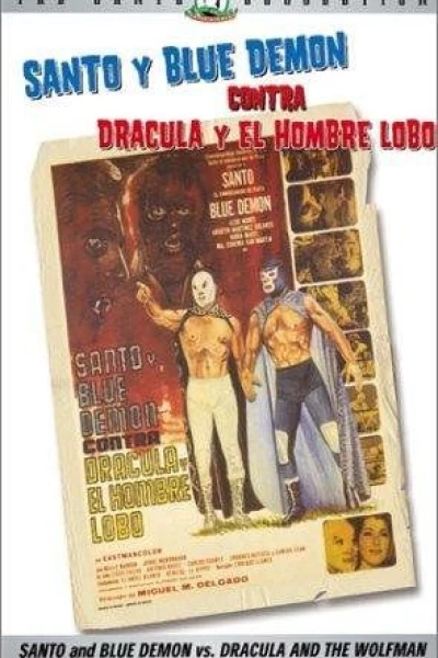 Santo y Blue Demon vs Drácula y el Hombre Lobo