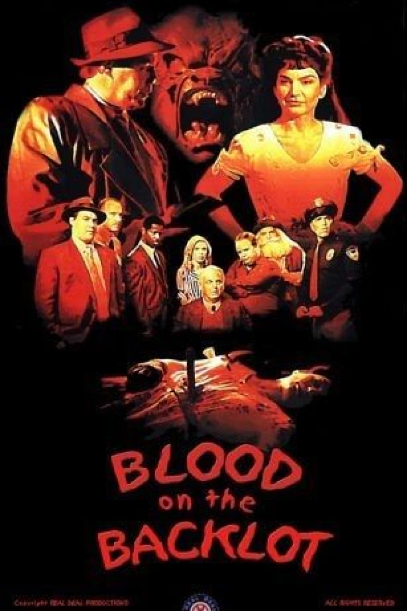 Blood on the Backlot Plakat