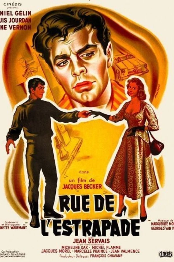 Rue de l'Estrapade Plakat