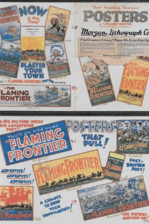 The Flaming Frontier Plakat