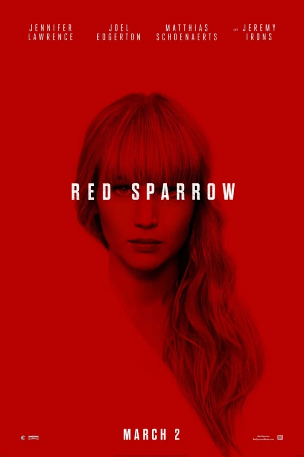 Red Sparrow Plakat