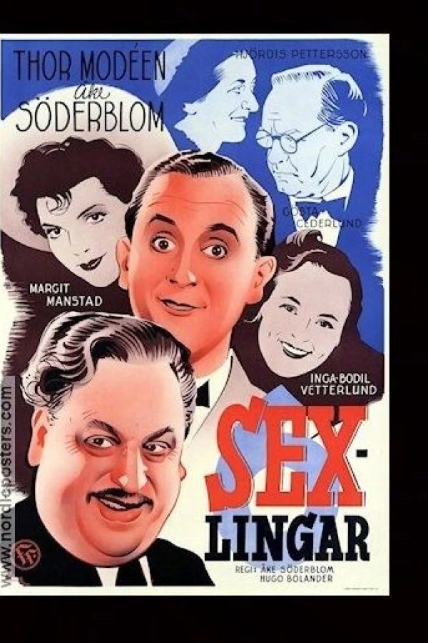 Sexlingar Plakat