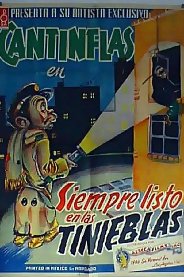 Siempre listo en las tinieblas Plakat