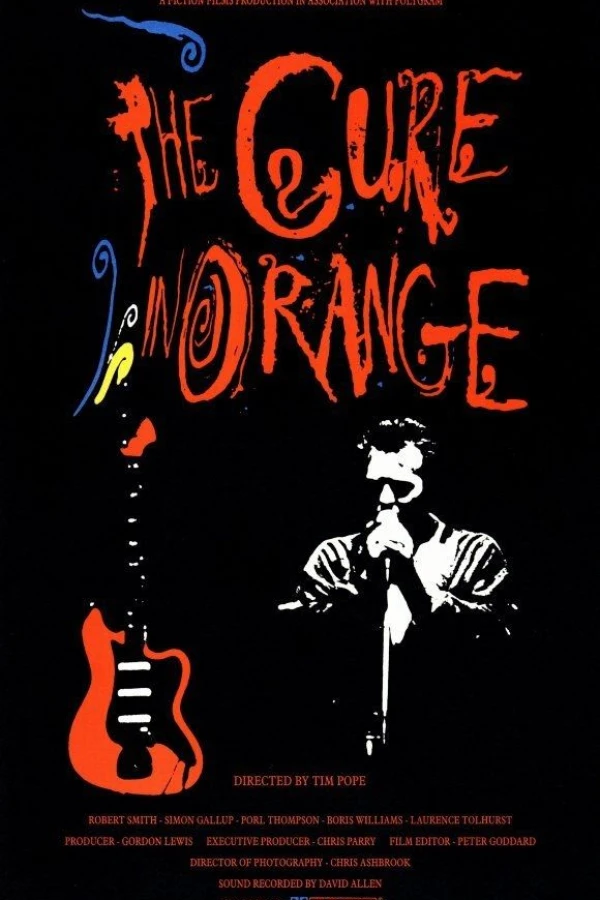 The Cure in Orange Plakat