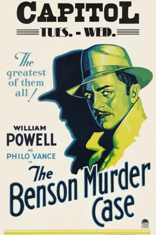 The Benson Murder Case Plakat