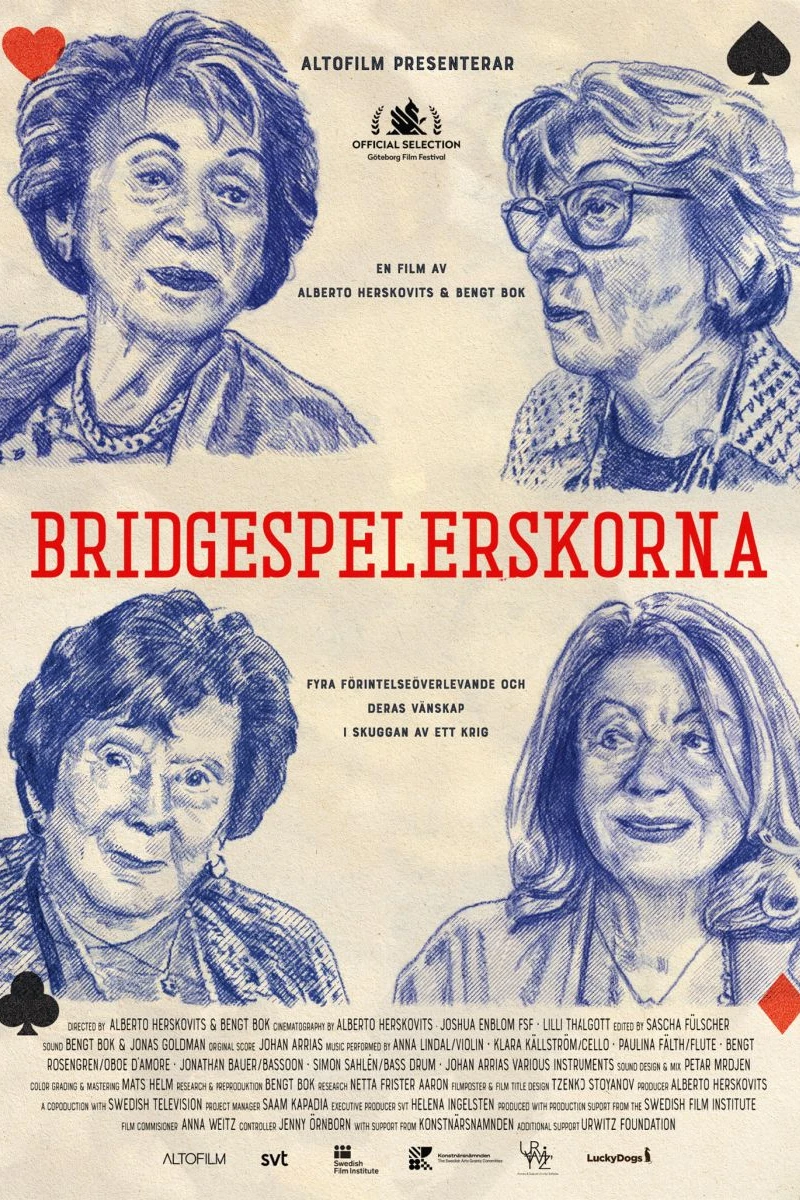 Bridgespelerskorna Plakat