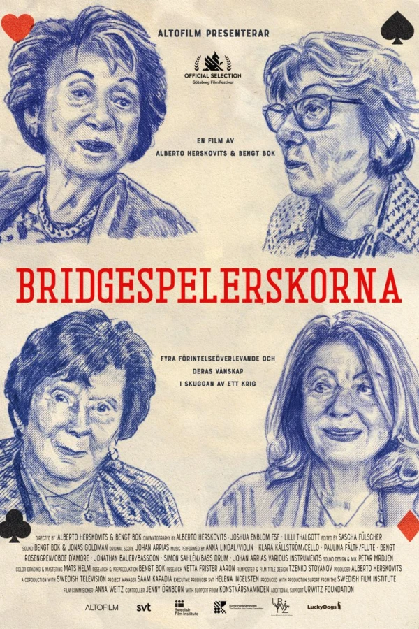 Bridgespelerskorna Plakat
