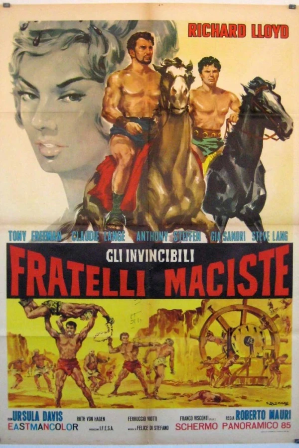 The Invincible Brothers Maciste Plakat