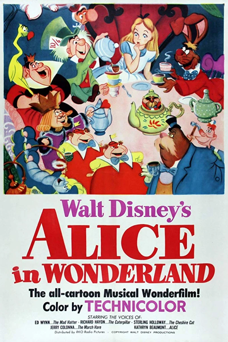 Alice in Wonderland Plakat