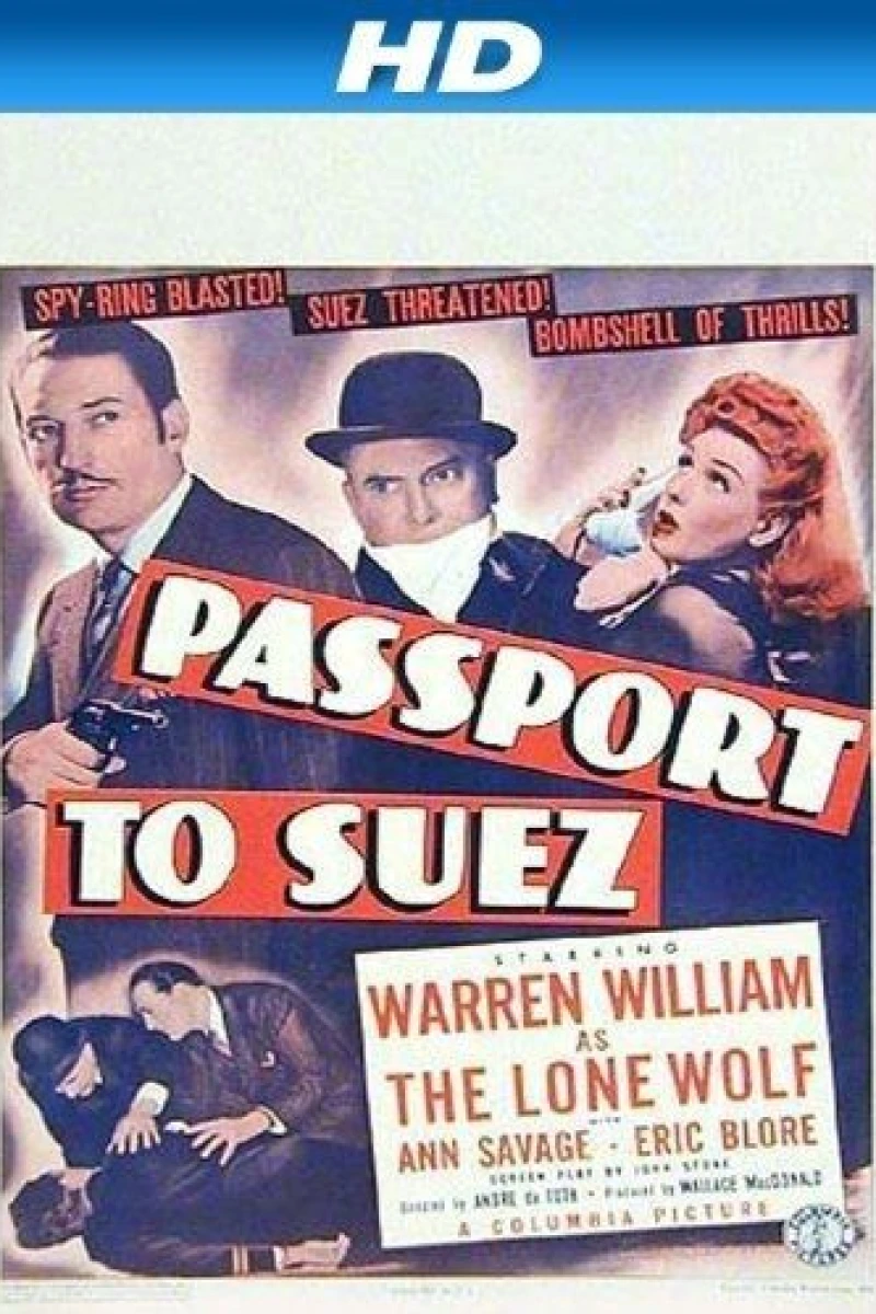 Passport to Suez Plakat