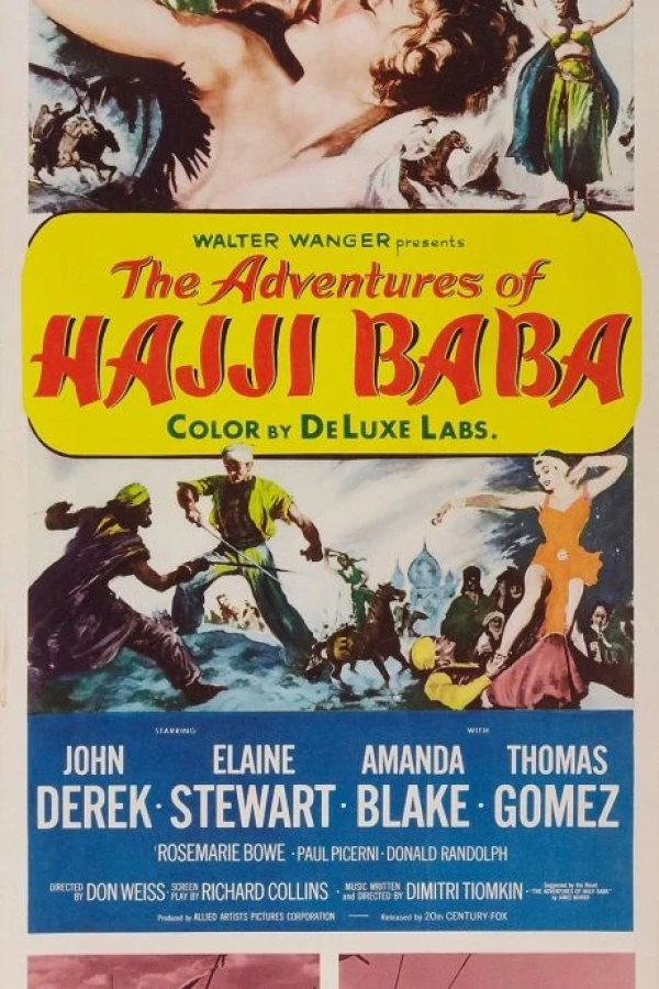 The Adventures of Hajji Baba Plakat