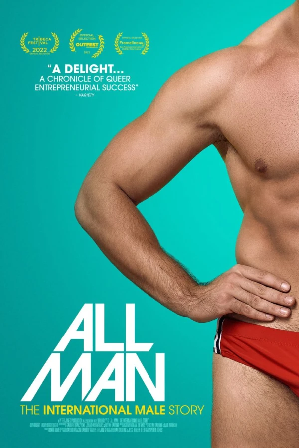 All Man: The International Male Story Plakat