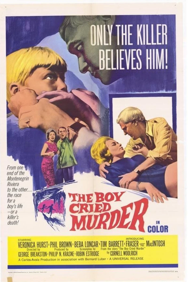 The Boy Cried Murder Plakat