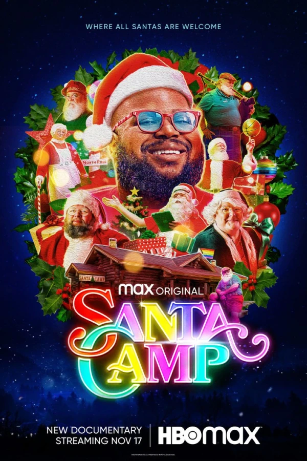 Santa Camp Plakat