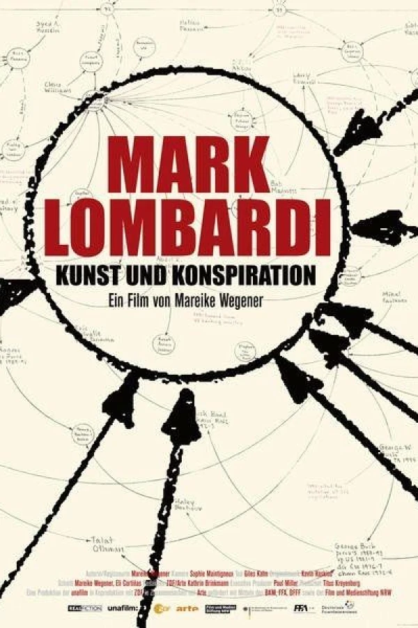 Mark Lombardi - Kunst und Konspiration Plakat