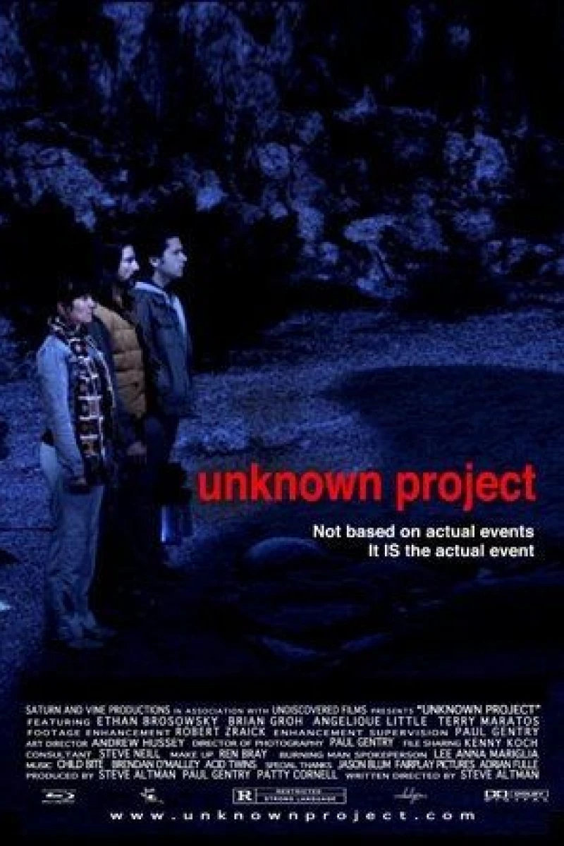 Unknown Project Plakat