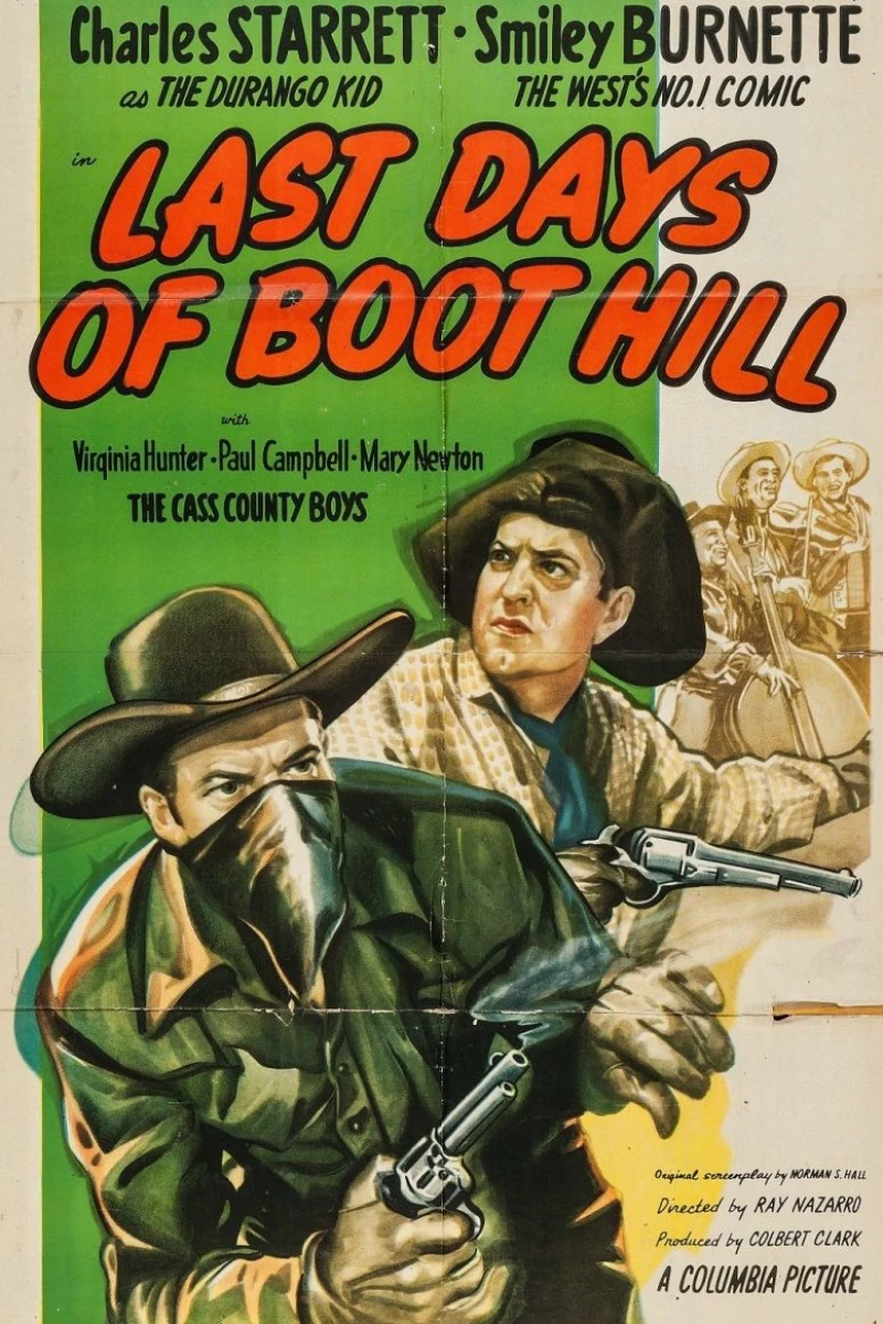 Last Days of Boot Hill Plakat