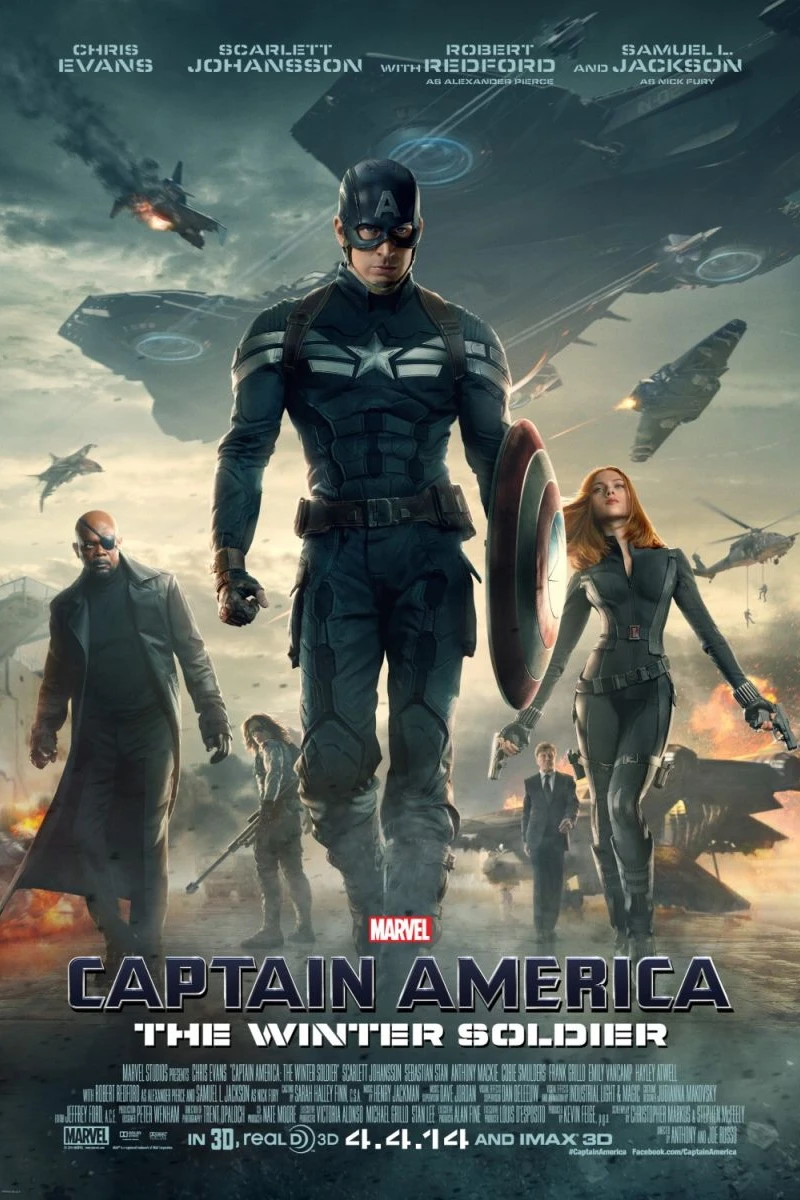 MCU 9: Captain America: The Winter Soldier Plakat
