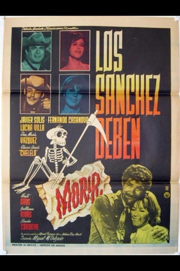 Los Sánchez deben morir Plakat