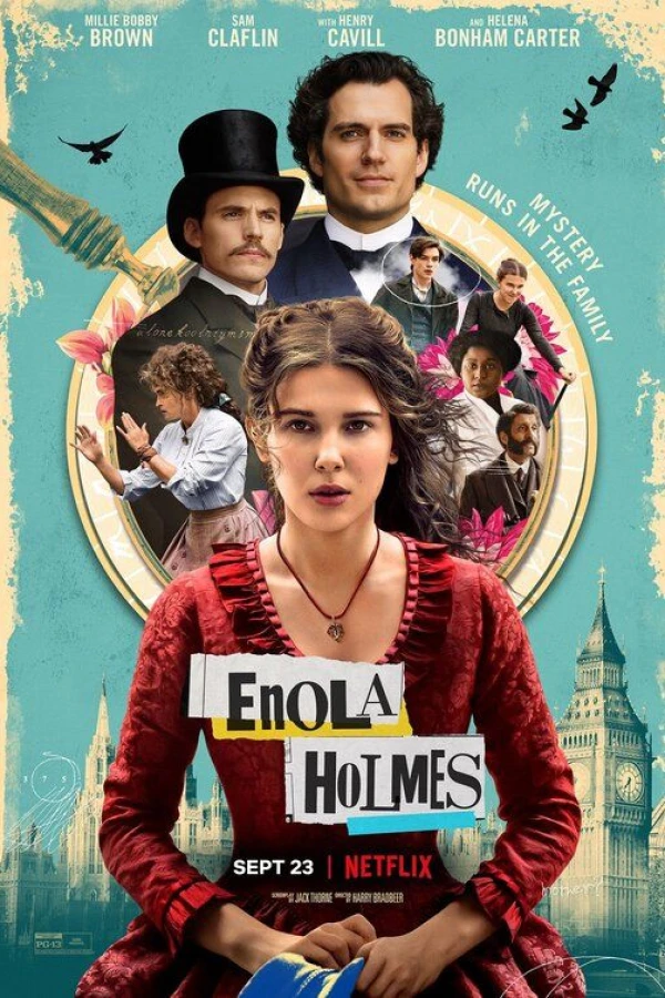 Enola Holmes Plakat