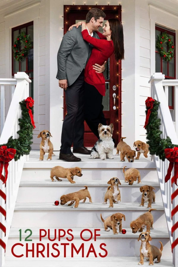 12 Pups of Christmas Plakat