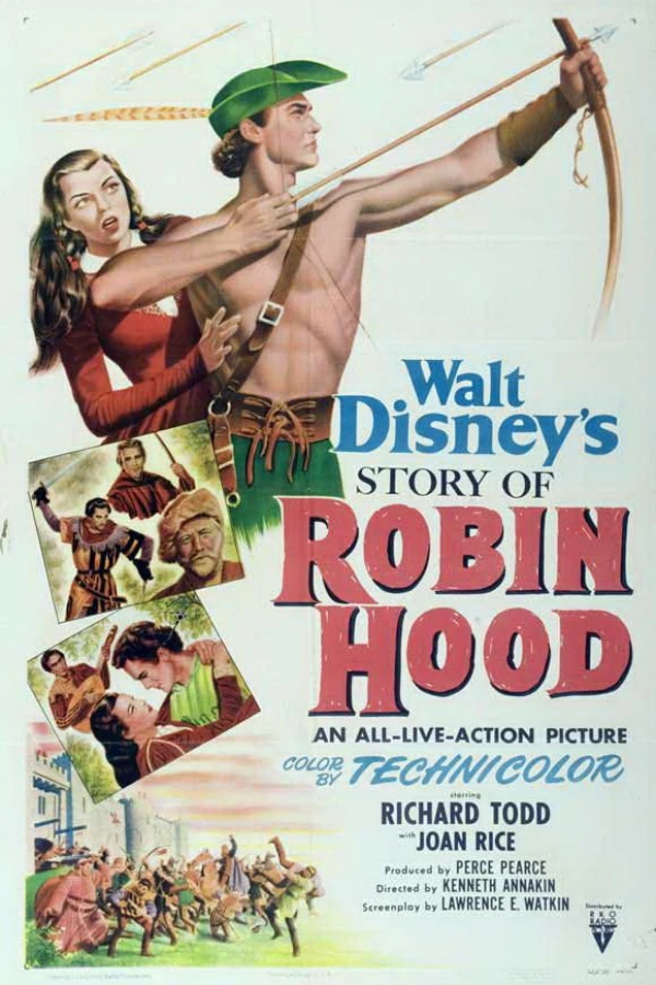 The Story of Robin Hood and His Merrie Men Plakat