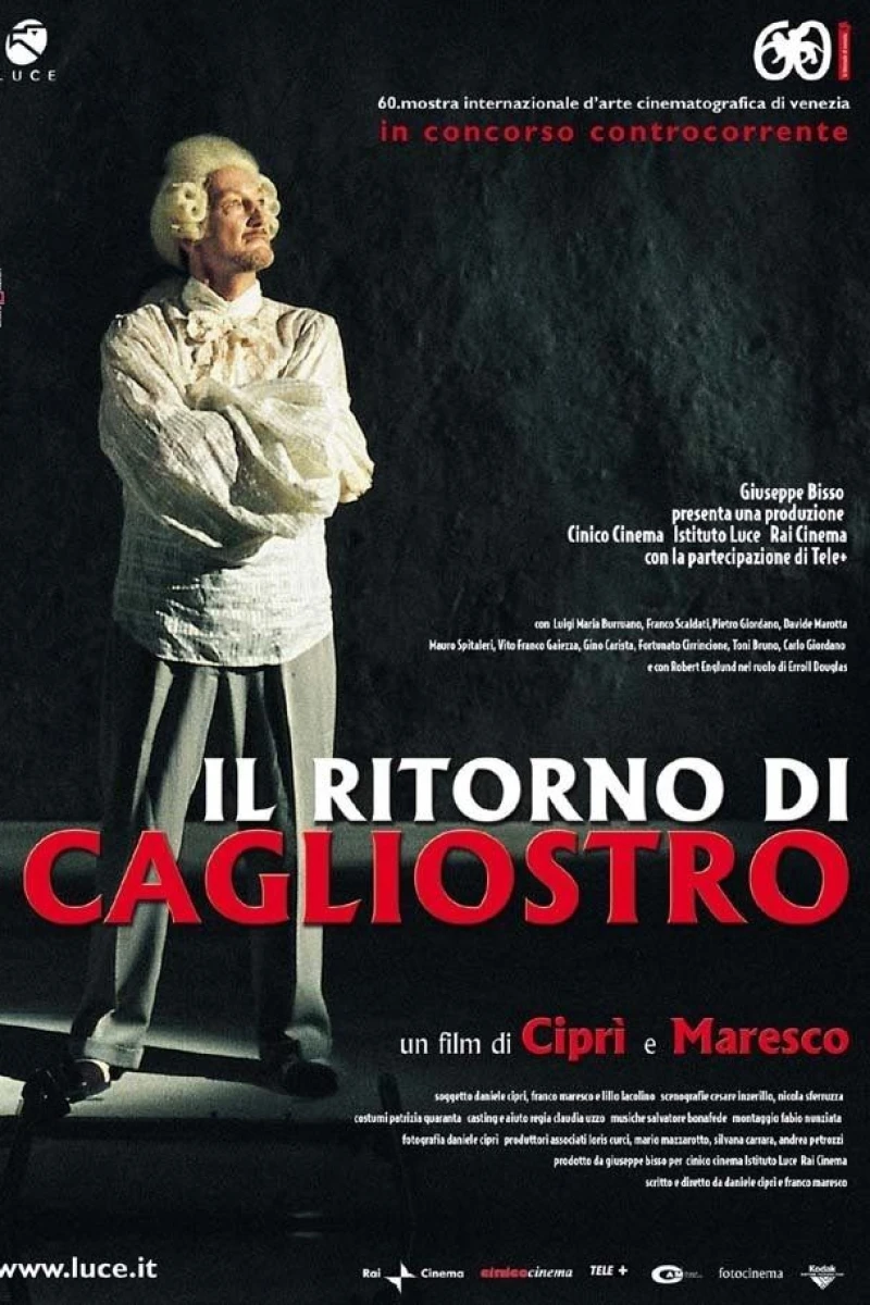 Il ritorno di Cagliostro Plakat