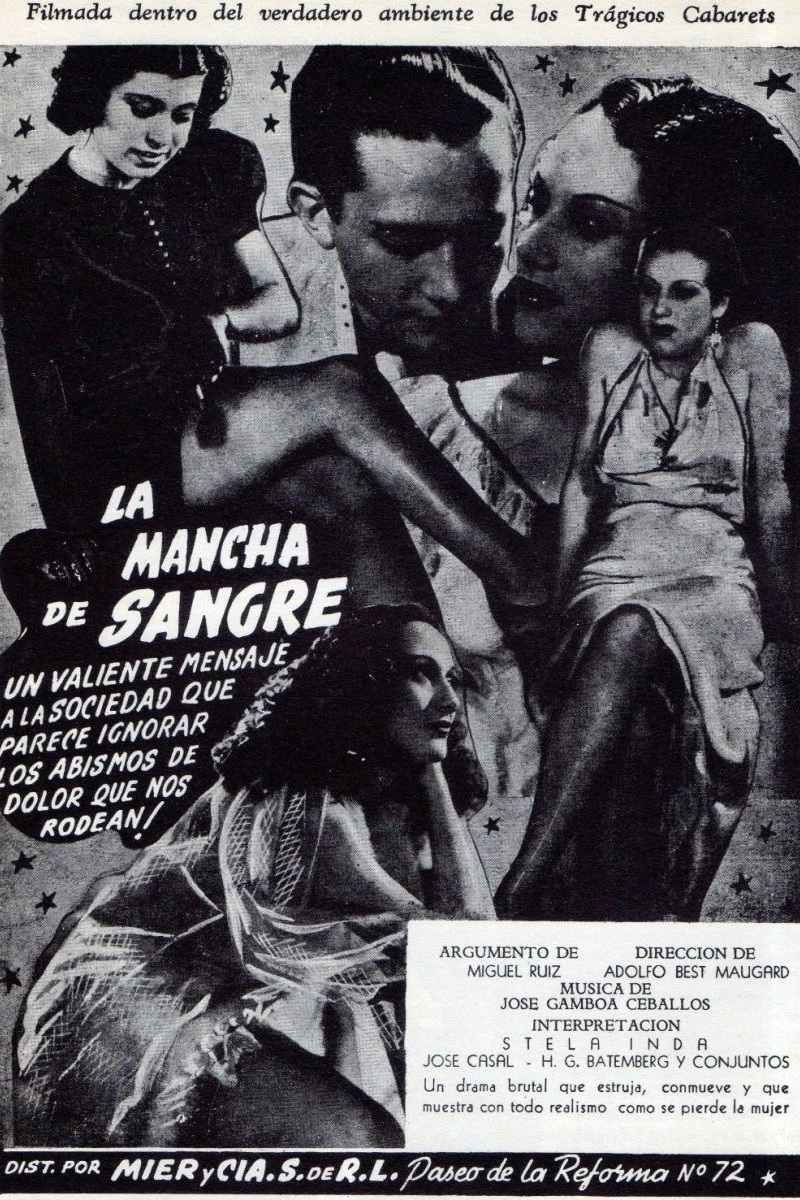 La mancha de sangre Plakat