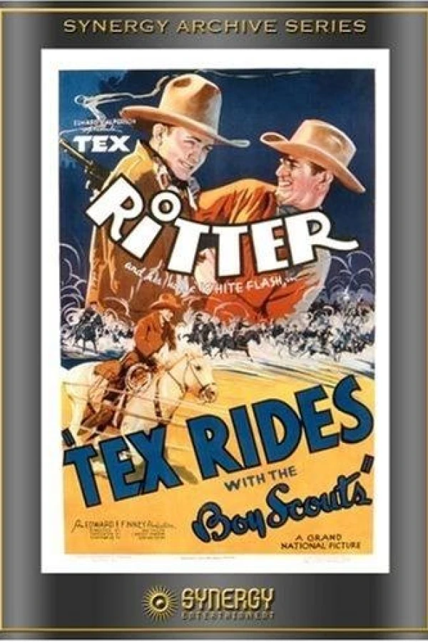 Tex Rides with the Boy Scouts Plakat