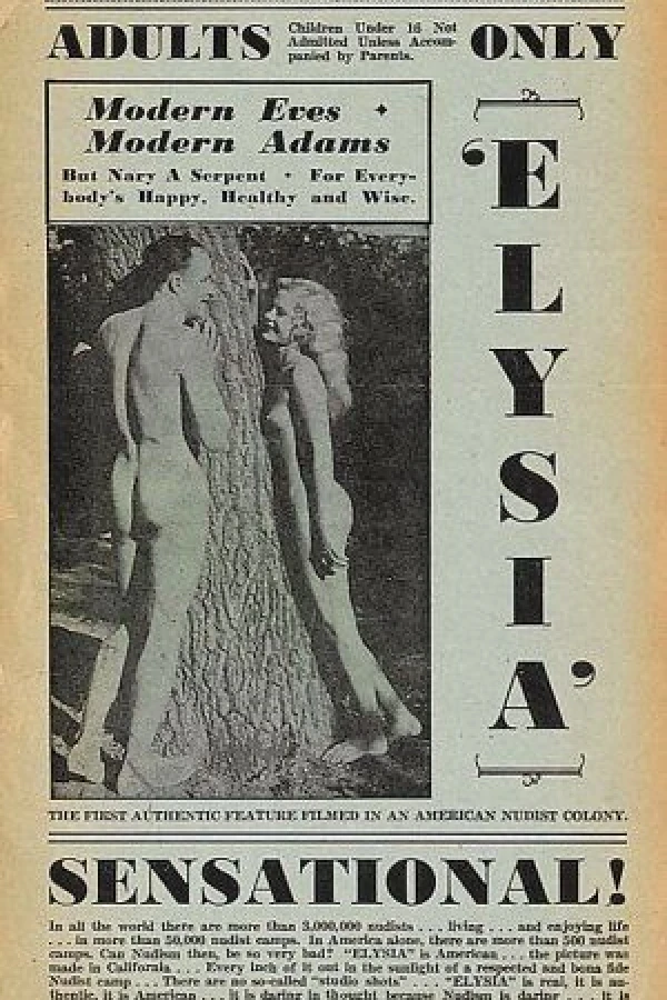 Elysia (Valley of the Nude) Plakat