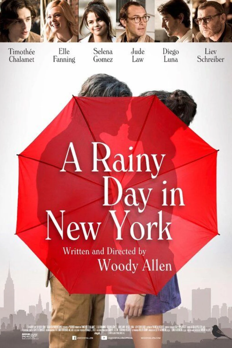 A Rainy Day in New York Plakat