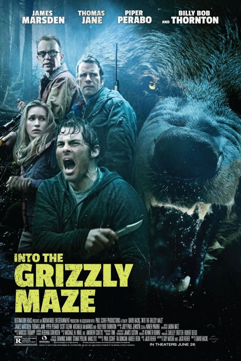 Into the Grizzly Maze Plakat