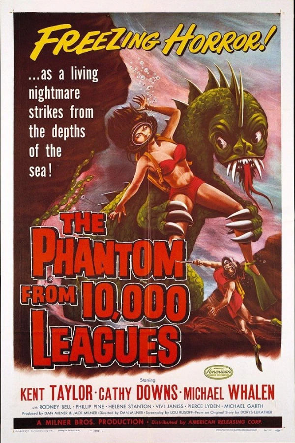 The Phantom from 10,000 Leagues Plakat