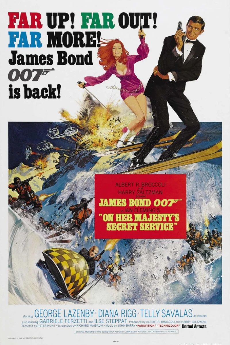 James Bond i hemmelig tjeneste Plakat