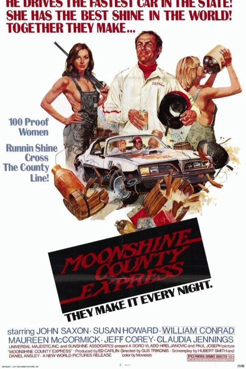 Moonshine County Express Plakat