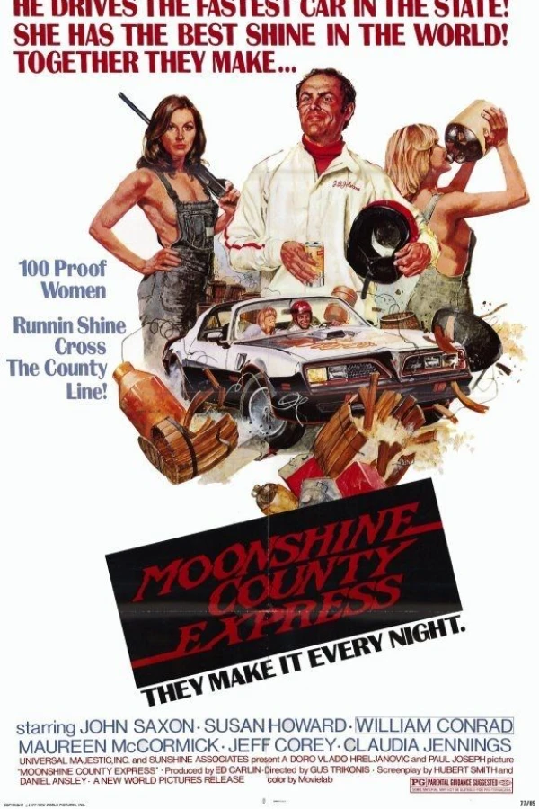 Moonshine County Express Plakat