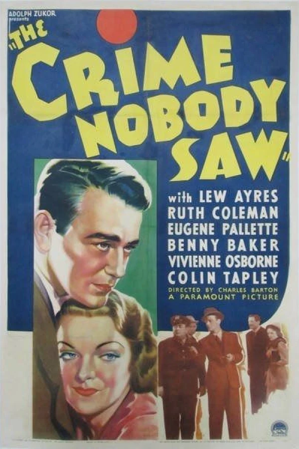 The Crime Nobody Saw Plakat