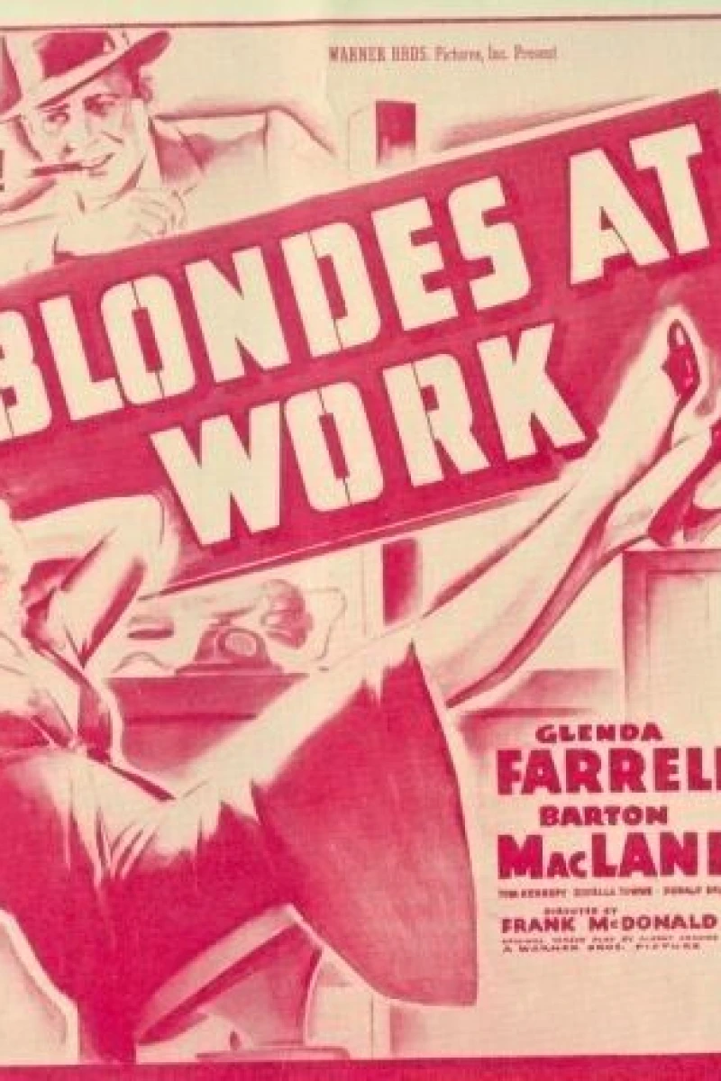 Blondes at Work Plakat