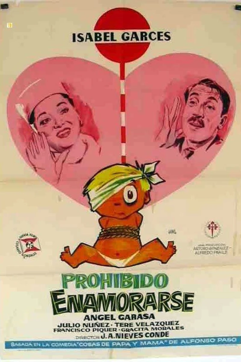 Prohibido enamorarse Plakat