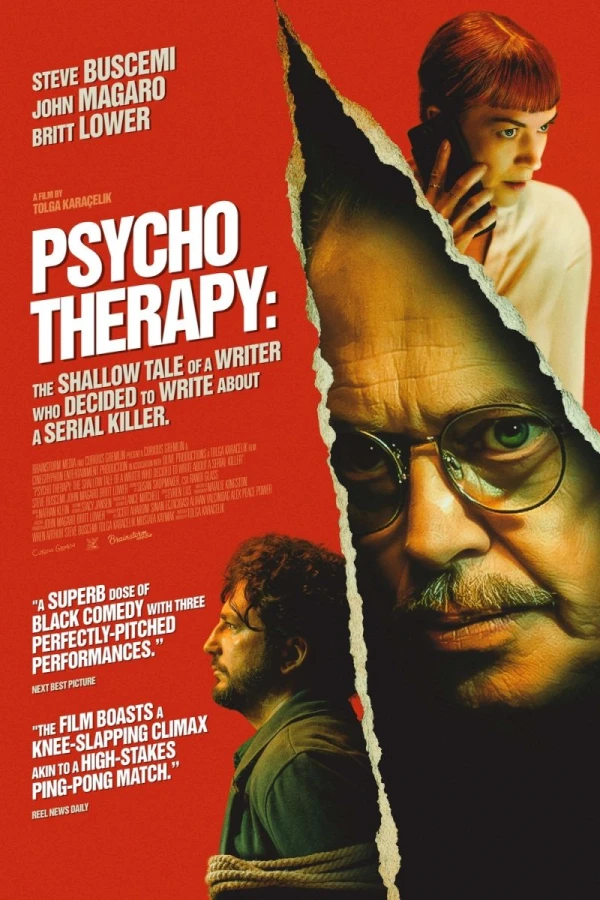 The Psycho Therapy: The Shallow Tale of a Writer Who Decided to Write about a Serial Killer Plakat