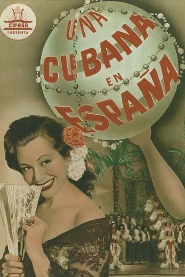 Una cubana en España Plakat