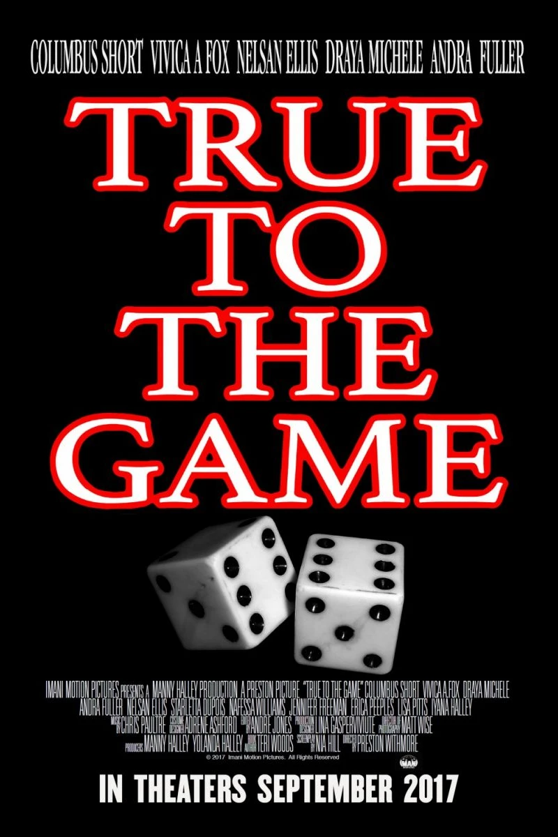 True to the Game Plakat