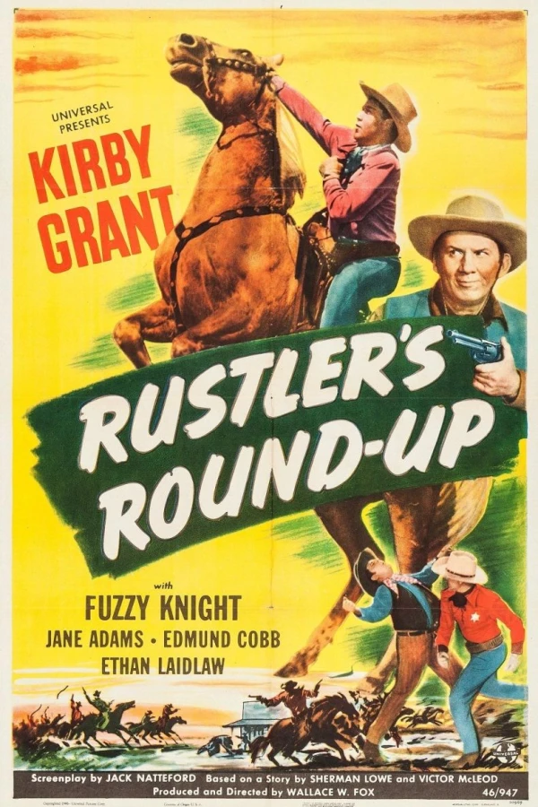 Rustler's Round-up Plakat