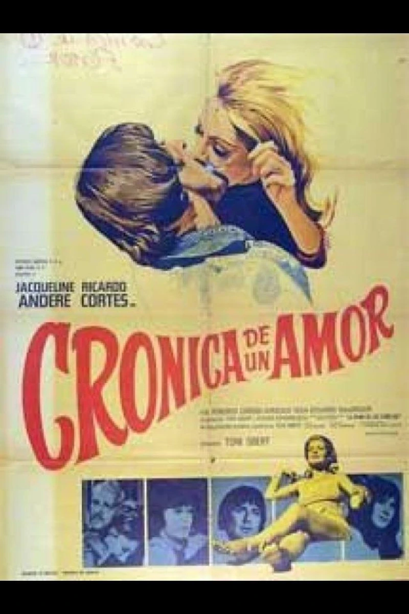 Crónica de un amor Plakat